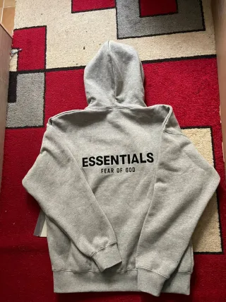 Sudadera Essentials Fear Of God Gris Talla M