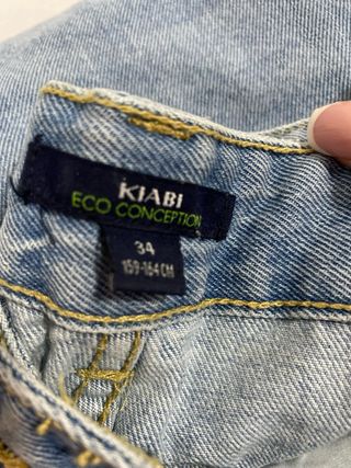 Tejanos anchos Kiabi Talla 34