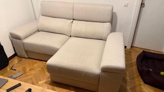Sofá de 2-3 plazas con asientos extensibles