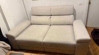 Sofá de 2-3 plazas con asientos extensibles