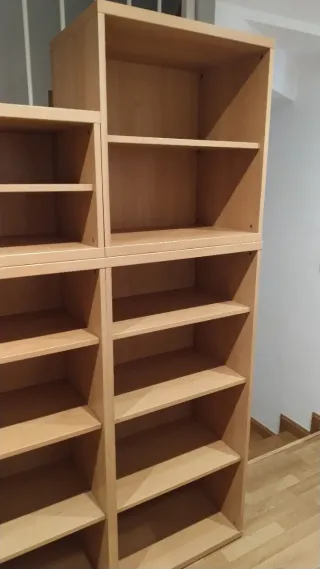 Estantería modular madera Ikea