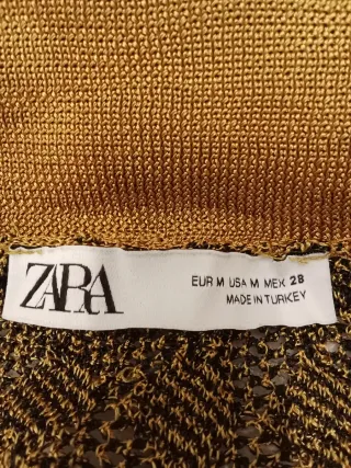 Jersey Zara Manga Corta Talla M mujer