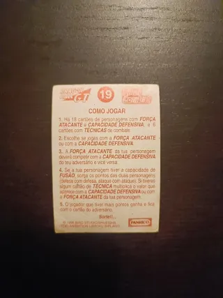 Carta Dragon Ball GT final combat