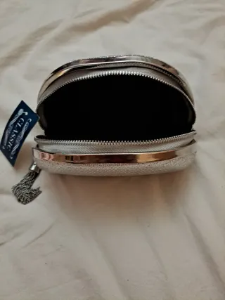 Bolso de fiesta plateado