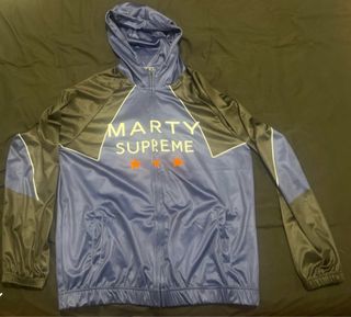 Chaqueta Marty Supreme Negra y Azul
