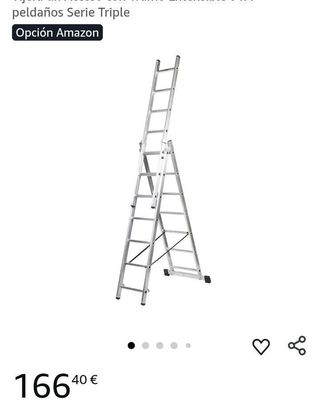 Escalera 3 en 1 transformable ROLAN 3x7