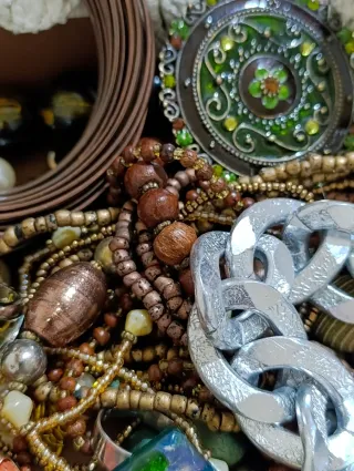 Lote Joyas Vintage Boho Desigual 22 Piezas