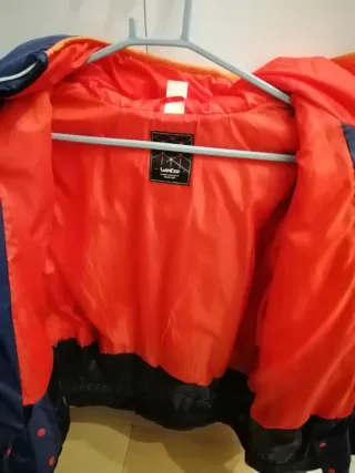 Anorak Wed'ze Talla XL Azul Naranja