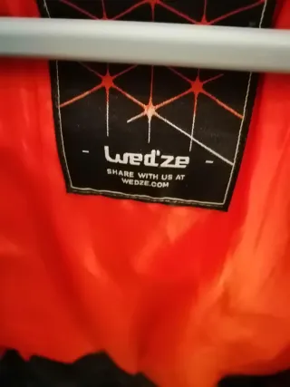 Anorak Wed'ze Talla XL Azul Naranja