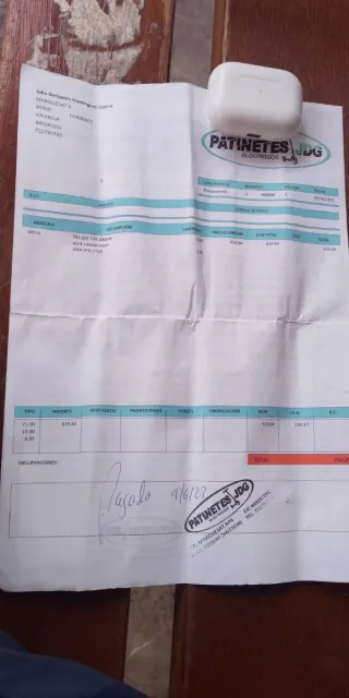 Patinete Eléctrico JDG