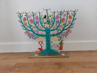 Candelabro de Hanukkah (árbol)