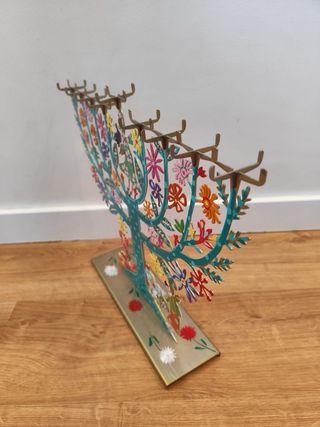 Candelabro de Hanukkah (árbol)