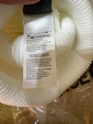 Cappello lana The North Face bianco