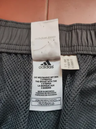 Pantalone Adidas 3/4 capri uomo grigio taglia M