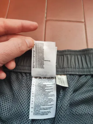 Pantalone Adidas 3/4 capri uomo grigio taglia M