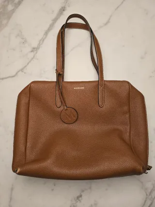 Bolso Mascaró Piel Marrón