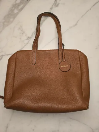 Bolso Mascaró Piel Marrón