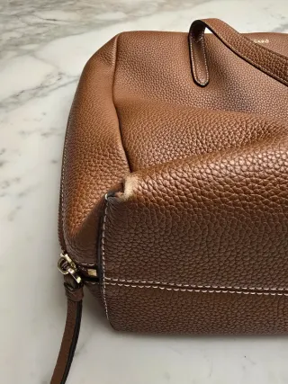 Bolso Mascaró Piel Marrón