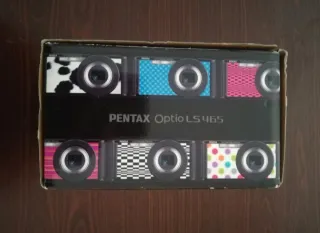 Cámara Pentax Optio LS465 Rosa