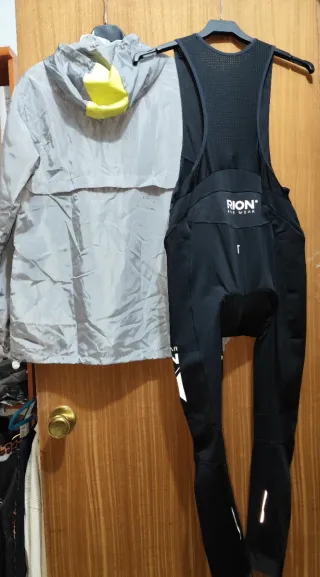 Conjunto Ropa Ciclismo Chaqueta y Culotte