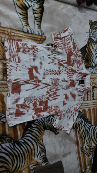 Camisa manga corta estampada