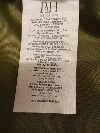 Pantalones rectos negros Talla M mujer