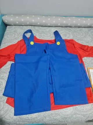 Disfraz Fontanero Rojo Talla L