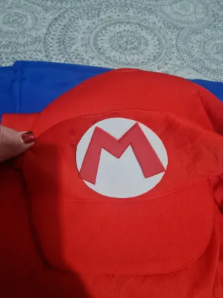 Disfraz Fontanero Rojo Talla L