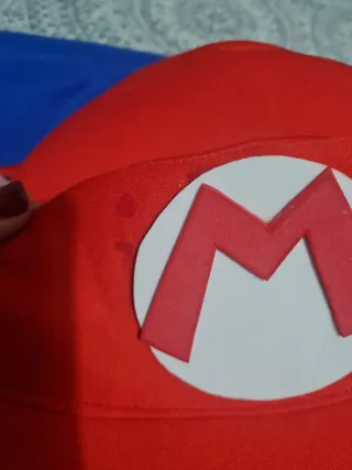 Disfraz Fontanero Rojo Talla L