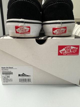 Vans Skate Old Skool Negras/Blancas