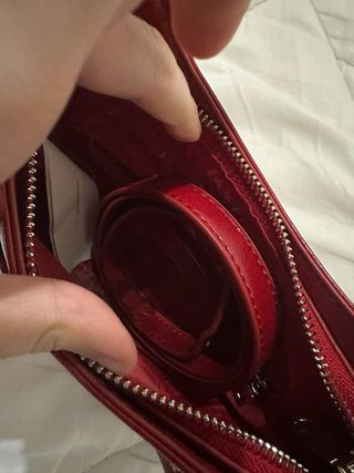 Bolso Desigual rojo flores