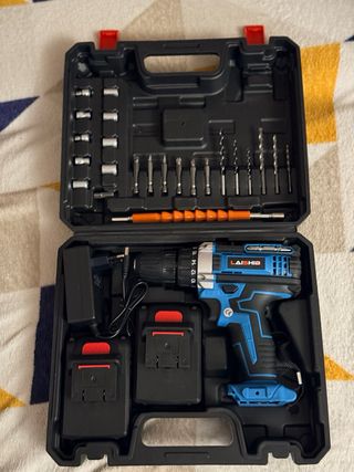 Taladro Atornillador 21V Batería LAISHID