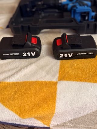 Taladro Atornillador 21V Batería LAISHID