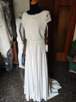 Vestido de Novia Blanco Nuevo Oportunidad