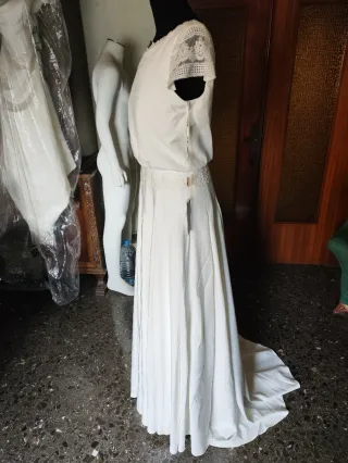 Vestido de Novia Blanco Nuevo Oportunidad