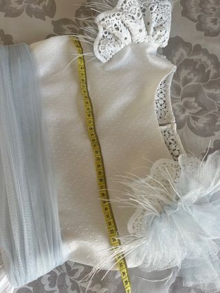 Vestido de Comunión Talla 10 Marca Micol.