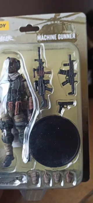 Figura Joytoy Delta Assault Squad Machine Gunner