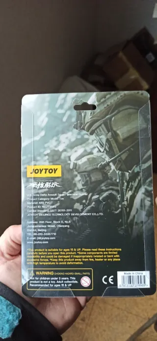 Figura Joytoy Delta Assault Squad Machine Gunner