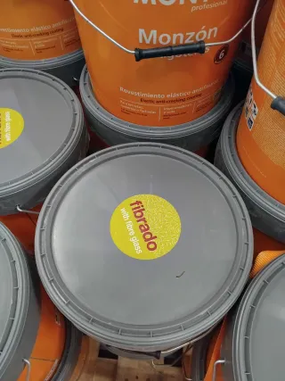 2 cubos de Revestimiento Caucho Monto 14L nuevos