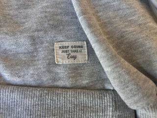 Sudadera Gris Lefties Talla M