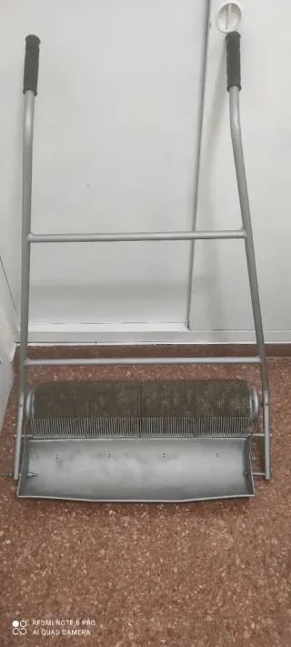 Recogedor de olivas metálico