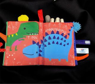 Cuento blando bebé dinosaurios · Sensorial