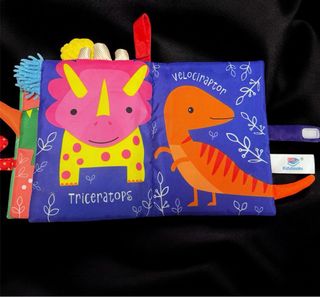 Cuento blando bebé dinosaurios · Sensorial