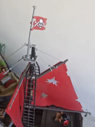 Barco Pirata Playmobil con Isla