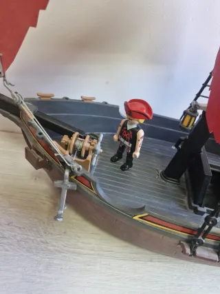 Barco Pirata Playmobil con Isla