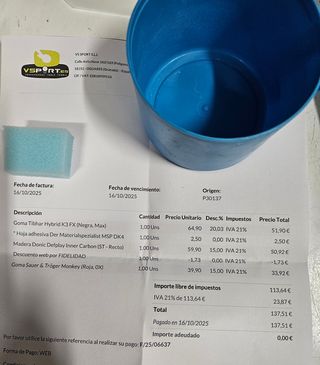 Pala Tenis de Mesa Donic Defplay Inner Carbon