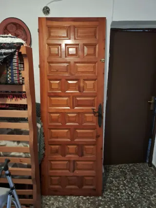 Lote 4 puertas estilo castellano