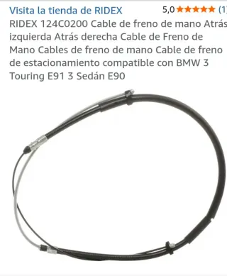 Cable Freno Mano BMW Serie 3 E90