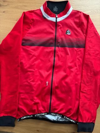 Maillot ciclismo Etxeondo hombre rojo