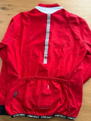 Maillot ciclismo Etxeondo hombre rojo